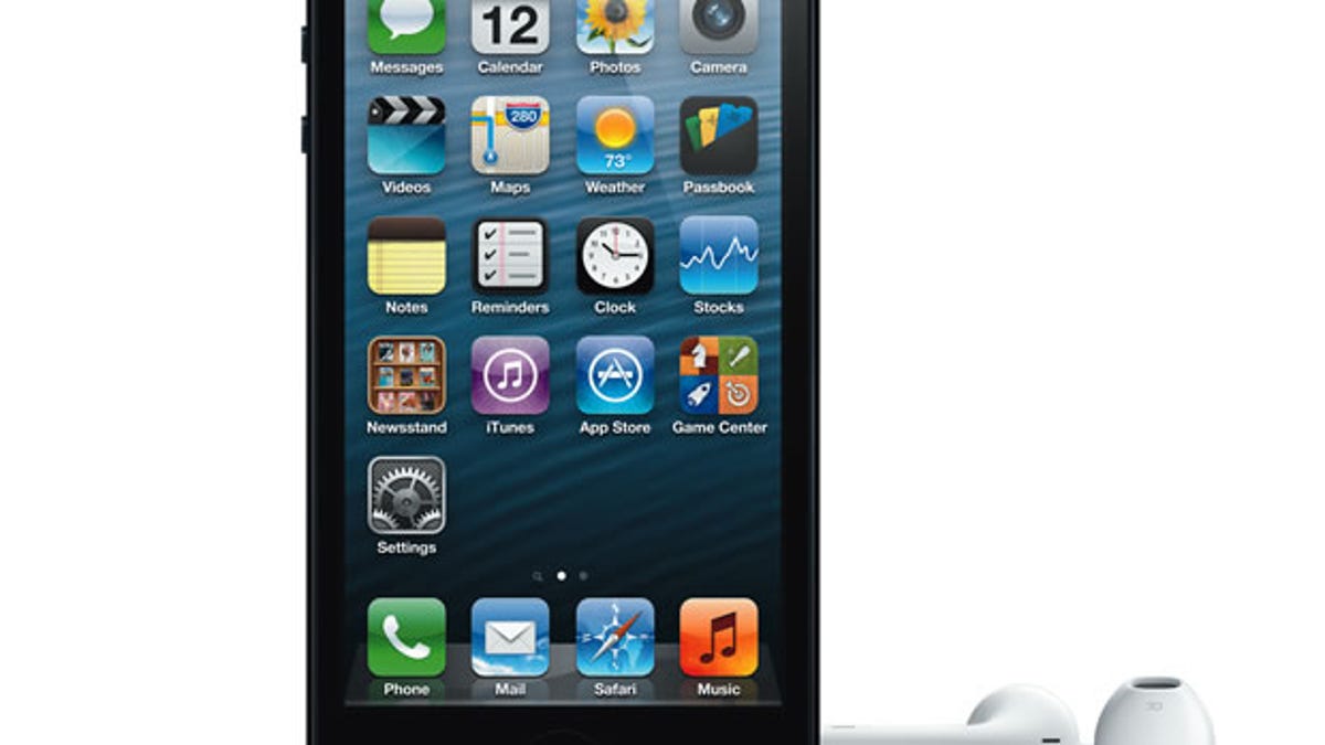 Apple's new iPhone 5.