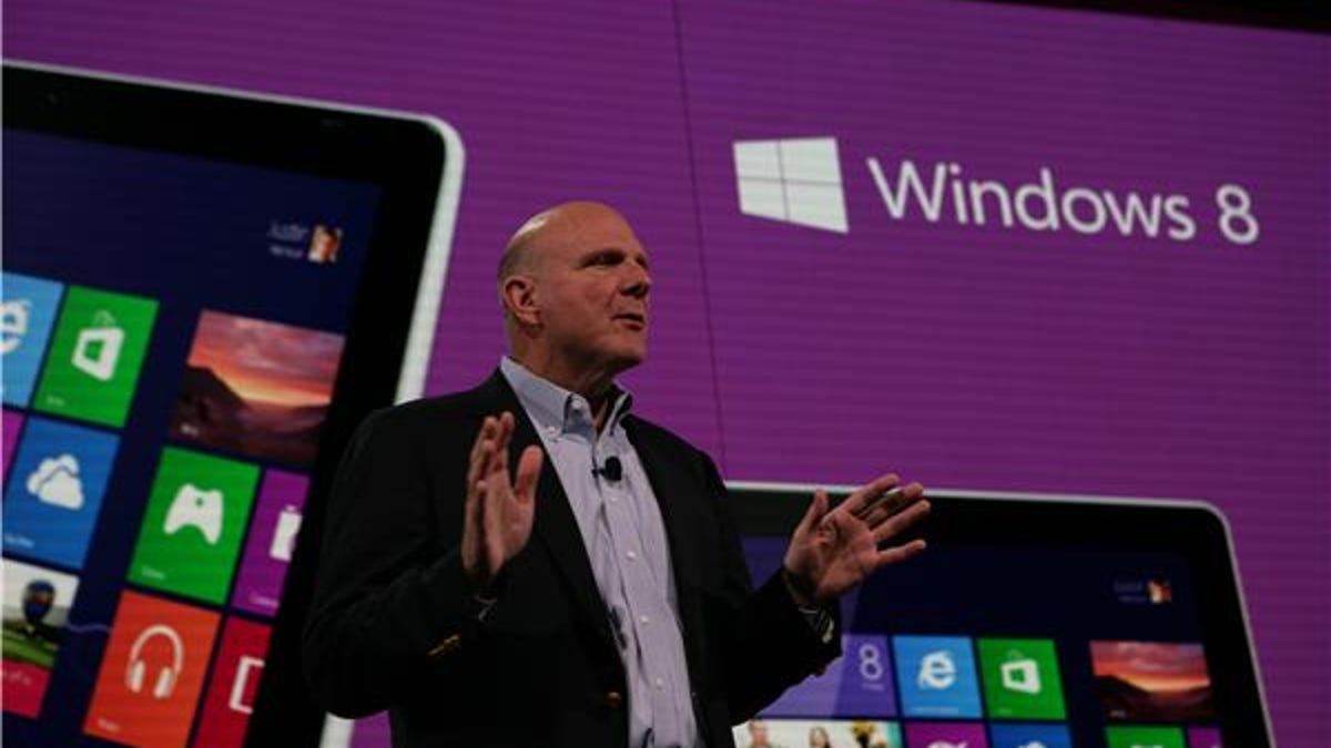 Steve Ballmer and Windows 8