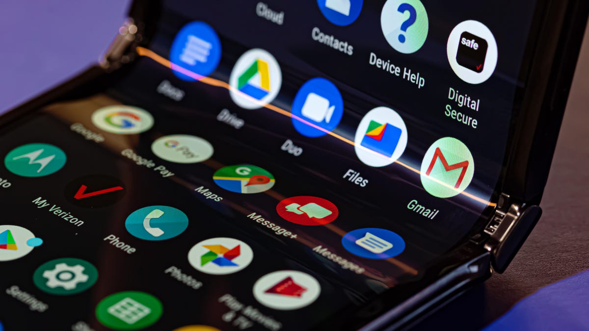 Motorola Razr Foldable Flip phone