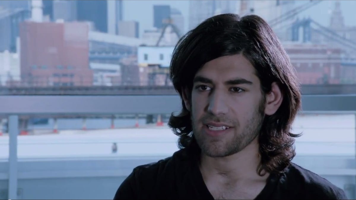 The film's producers say "War for the Web" features an unseen interview with activist Aaron Swartz, who committed suicide before his criminal trial was due to begin.