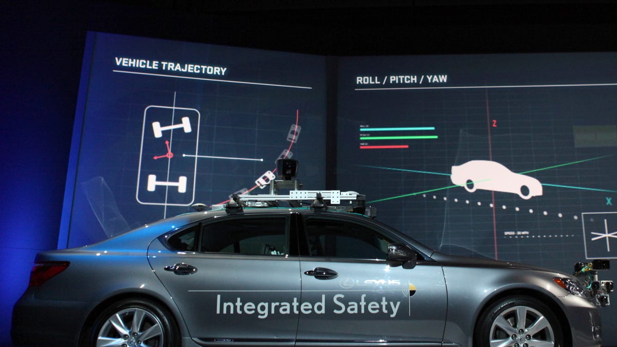 Lexus research vehicle
