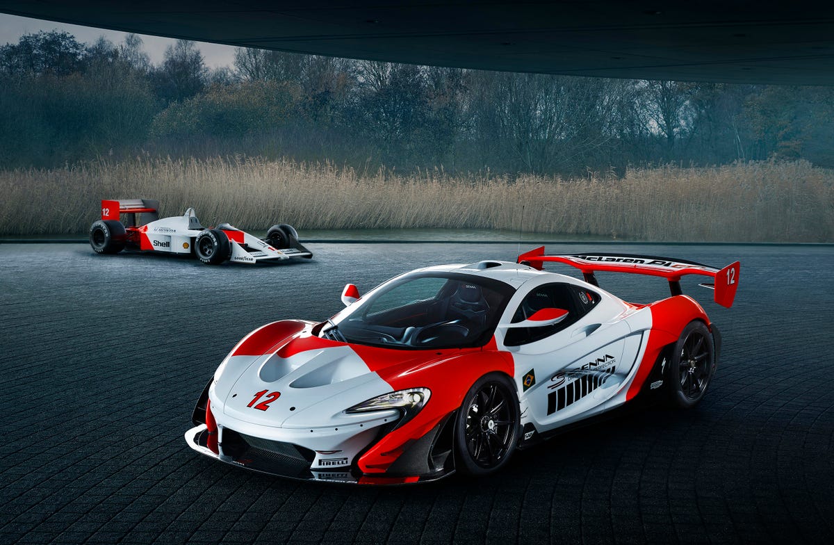 McLaren P1 GTR Senna Tribute