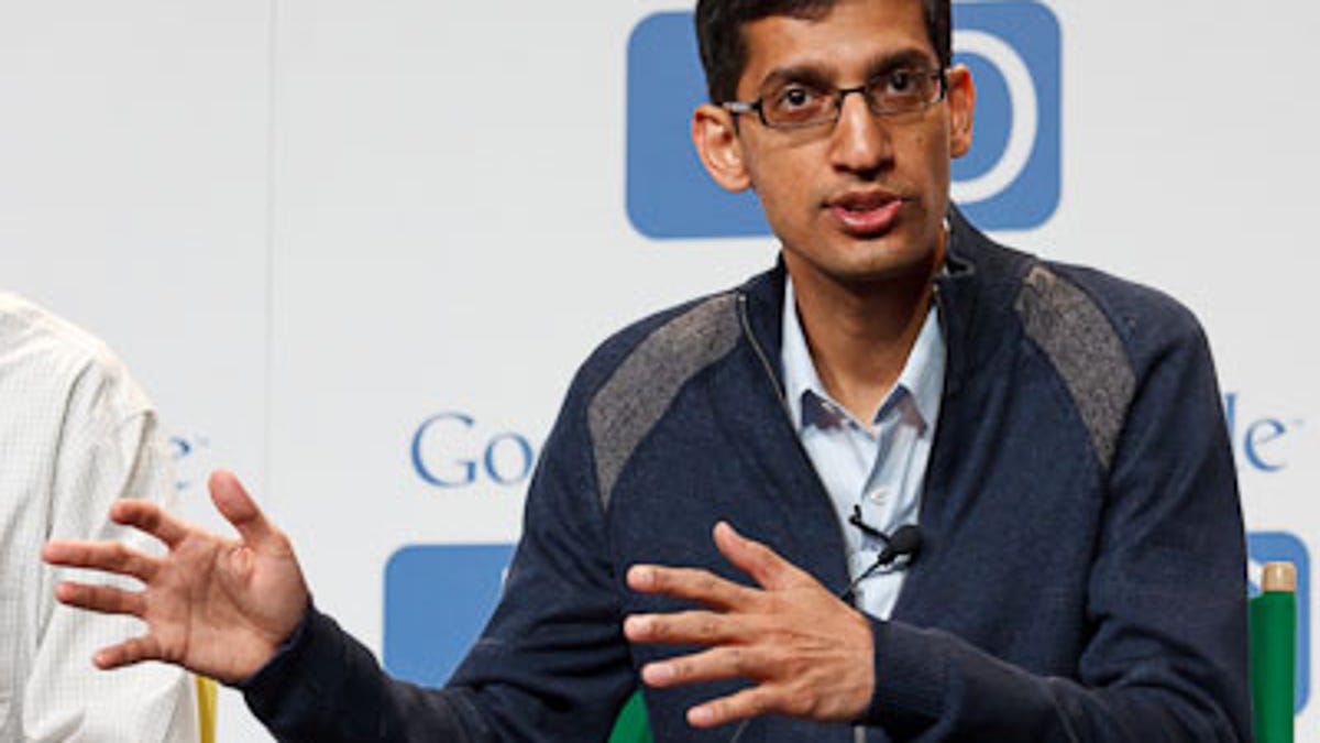 Sundar Pichai, SVP of Chrome
