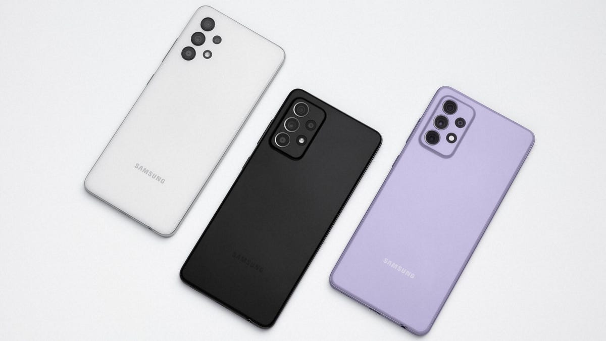 Some of Samsung's Galaxy A phones