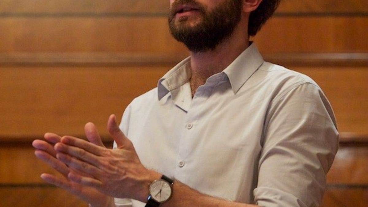 Henrik Malm of NocturnalVision speaks at the Image Sensors Europe conference.