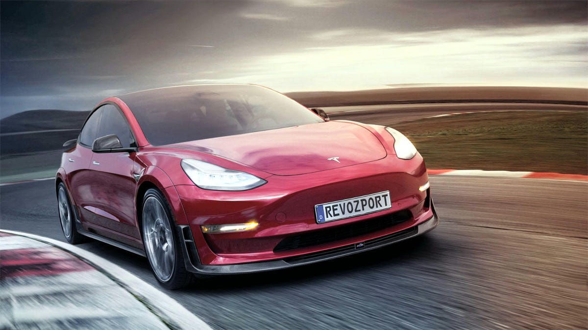 Tesla Model 3 RevoZport 3R body kit