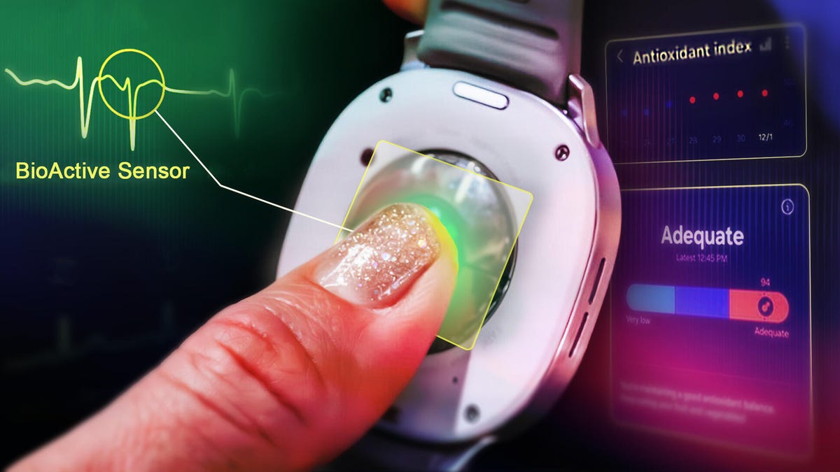 Samsung Galaxy Watch Antioxidant Index