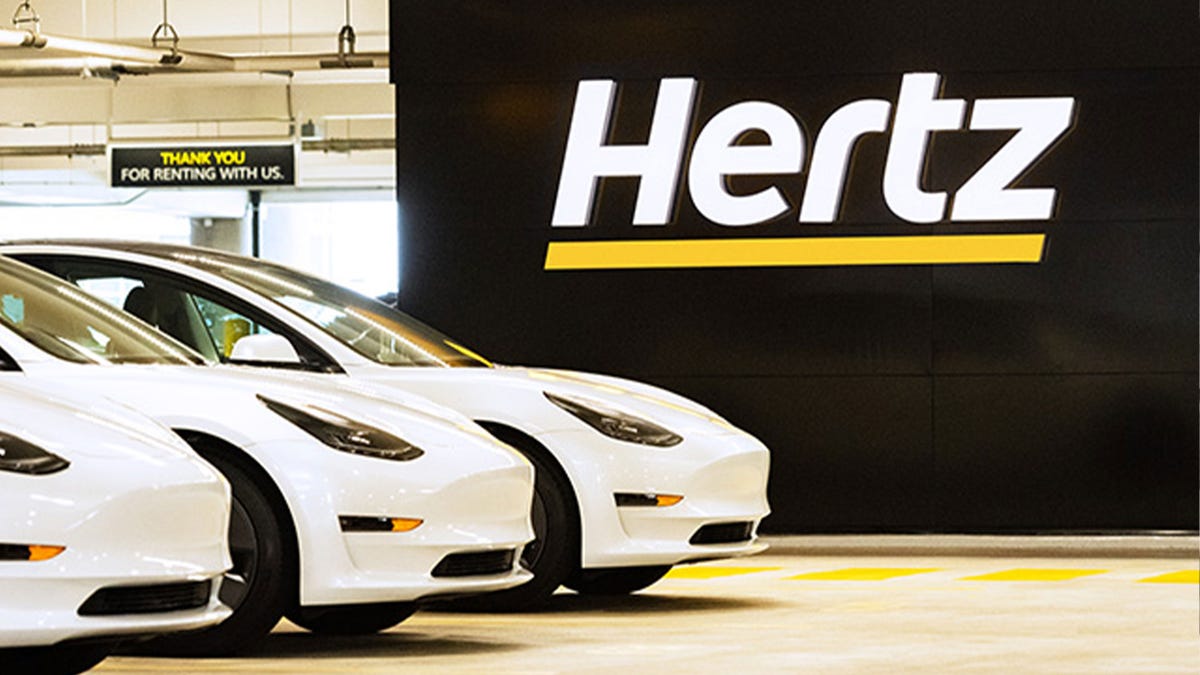 Hertz Tesla fleet