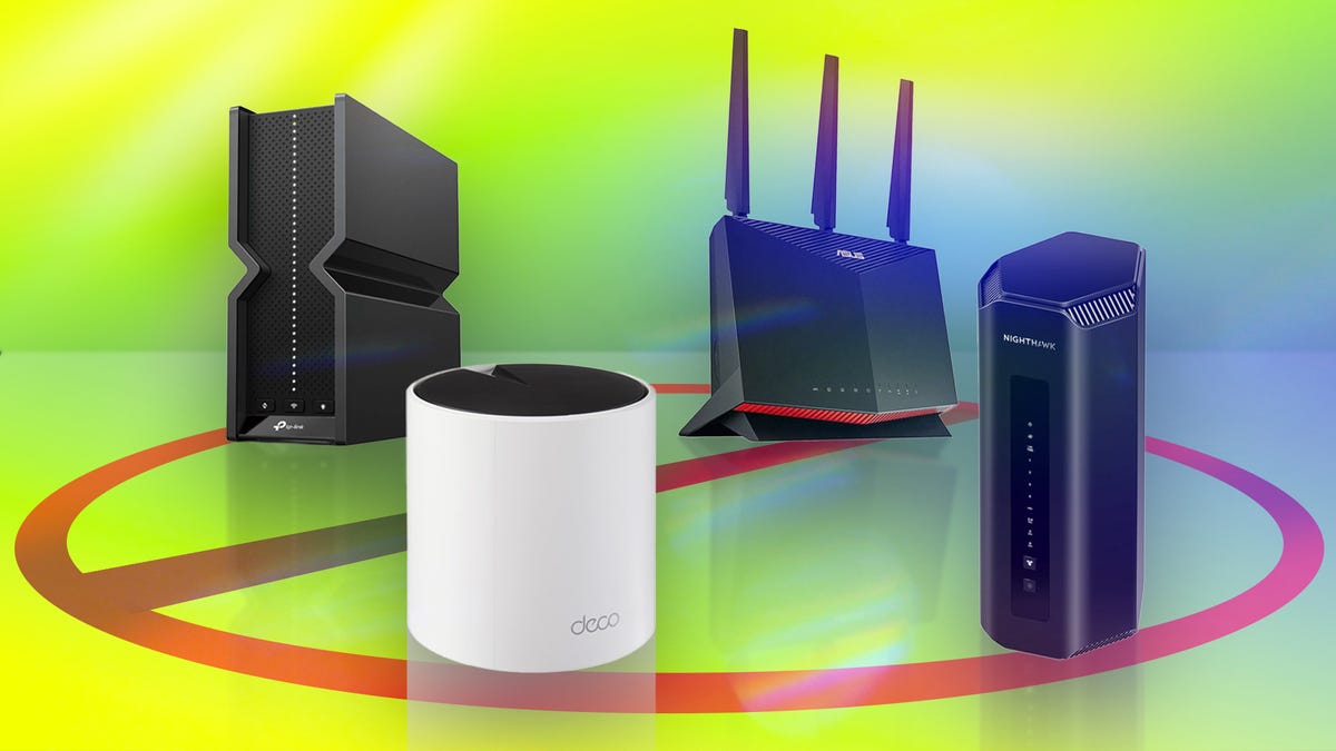 wifi-routers-on-green-bacground-with-banned-symbol