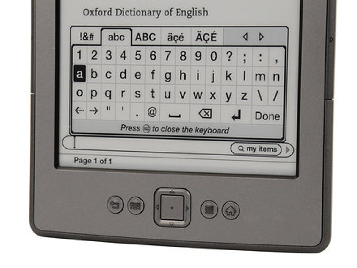 Amazon Kindle keyboard