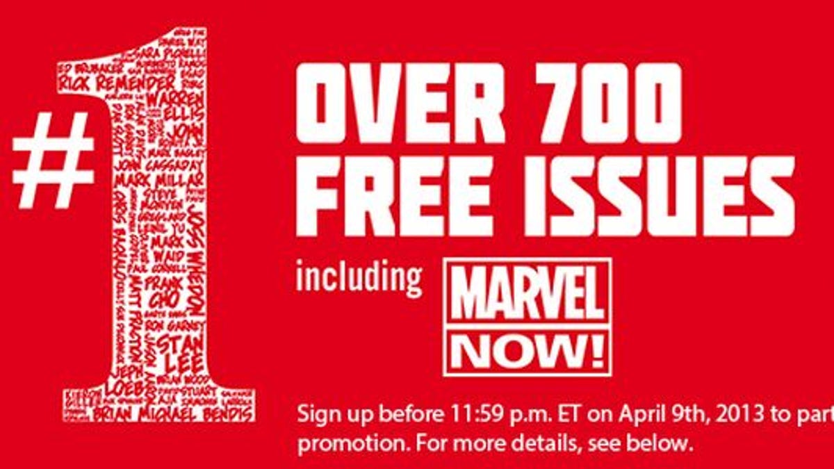 Last month's Marvel giveaway: not so heroic. Let's hope it fares better this time.