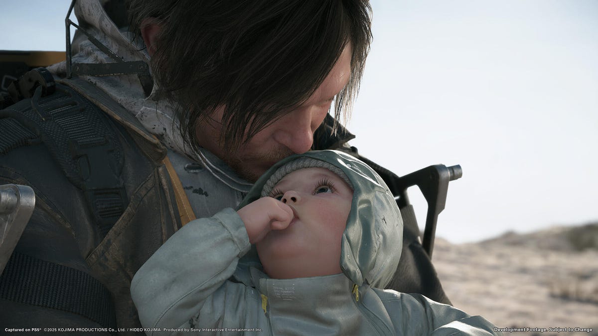 Death Stranding 2 same kissing lou