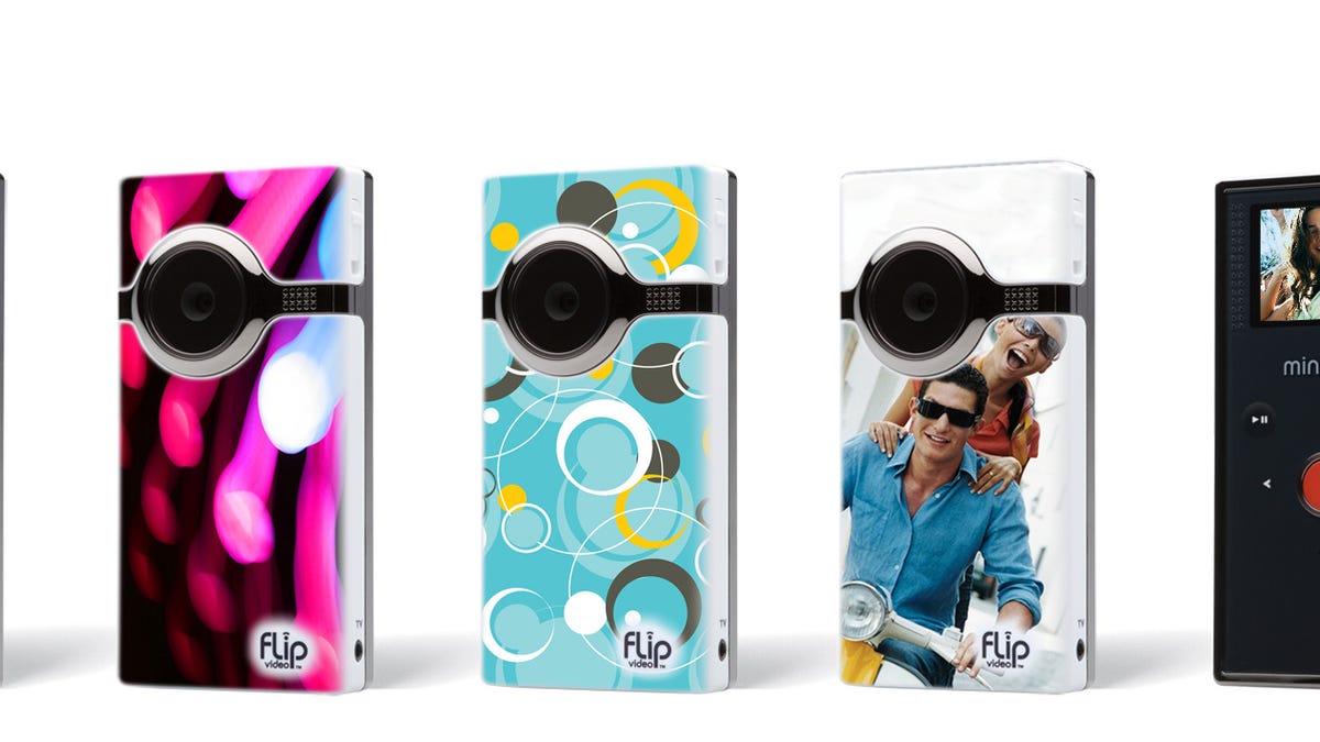 Flip video camera lineup