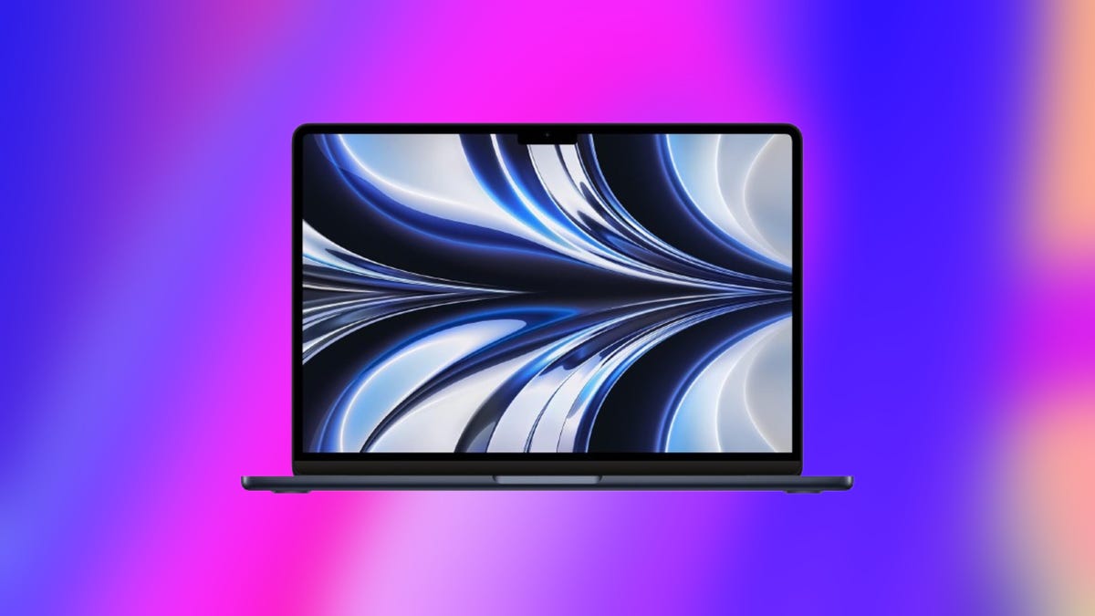 M2 MacBook Air in black