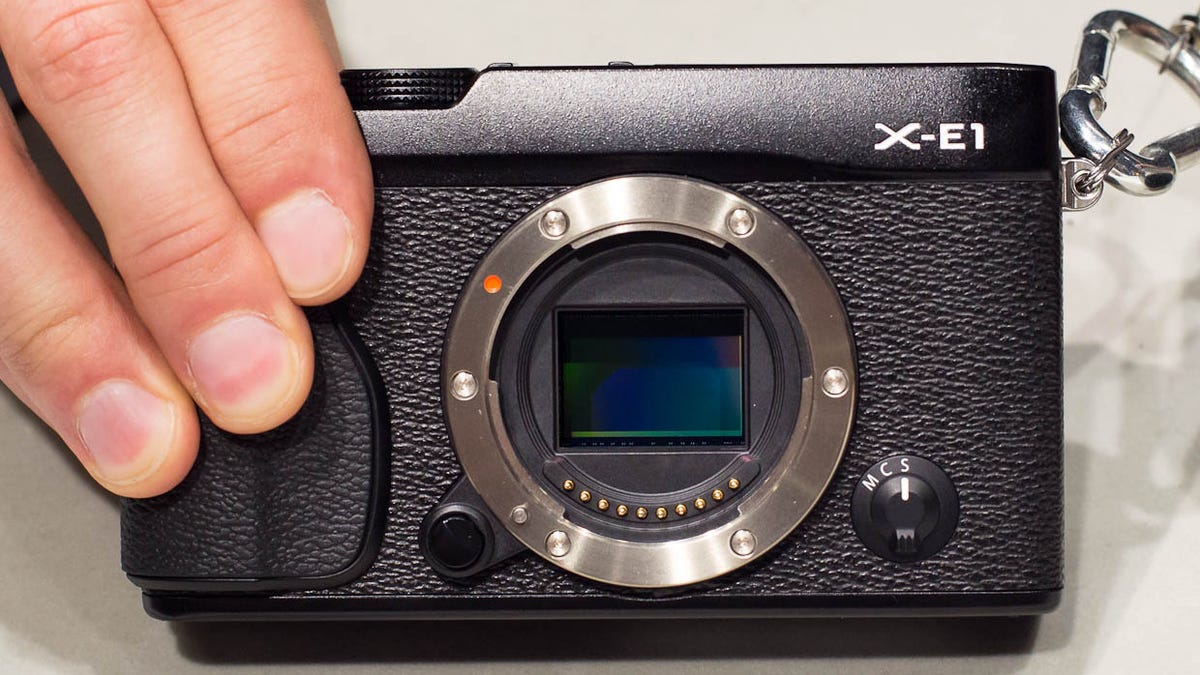 Now supported in Lightroom: Fujifilm's high-end mirrorless camera, the X-E1.