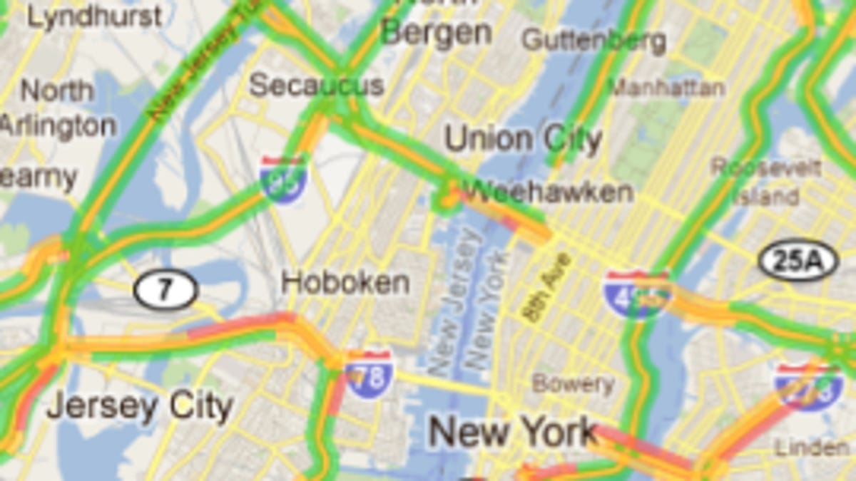 Google Maps on Apple's iOS.