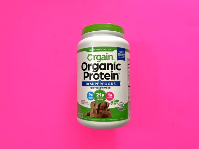 Orgain organic protein powder