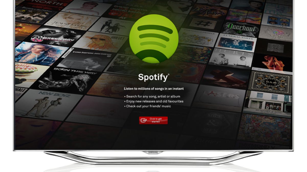 Spotify on Samsung TV