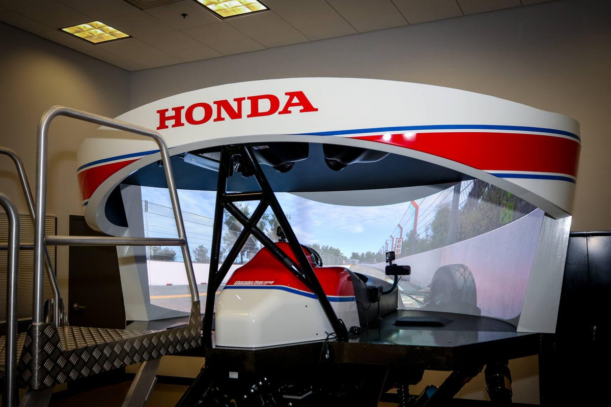 HPD indycar simulator