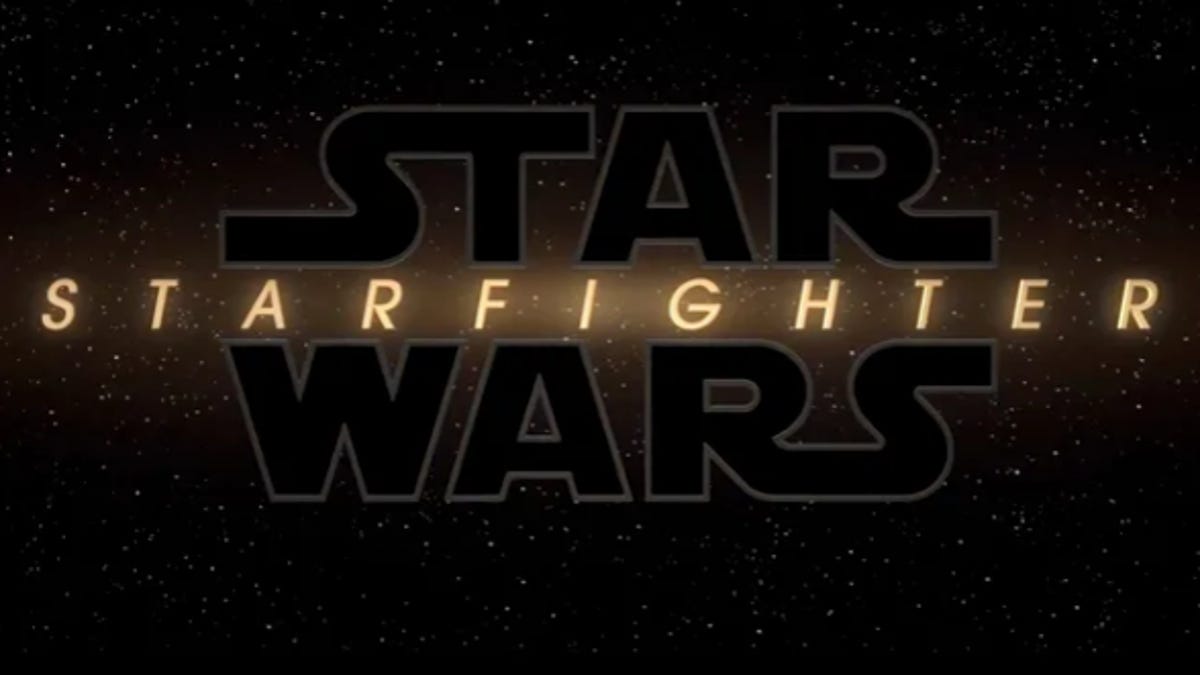 Logo for the Star Wars: Starfighter movie