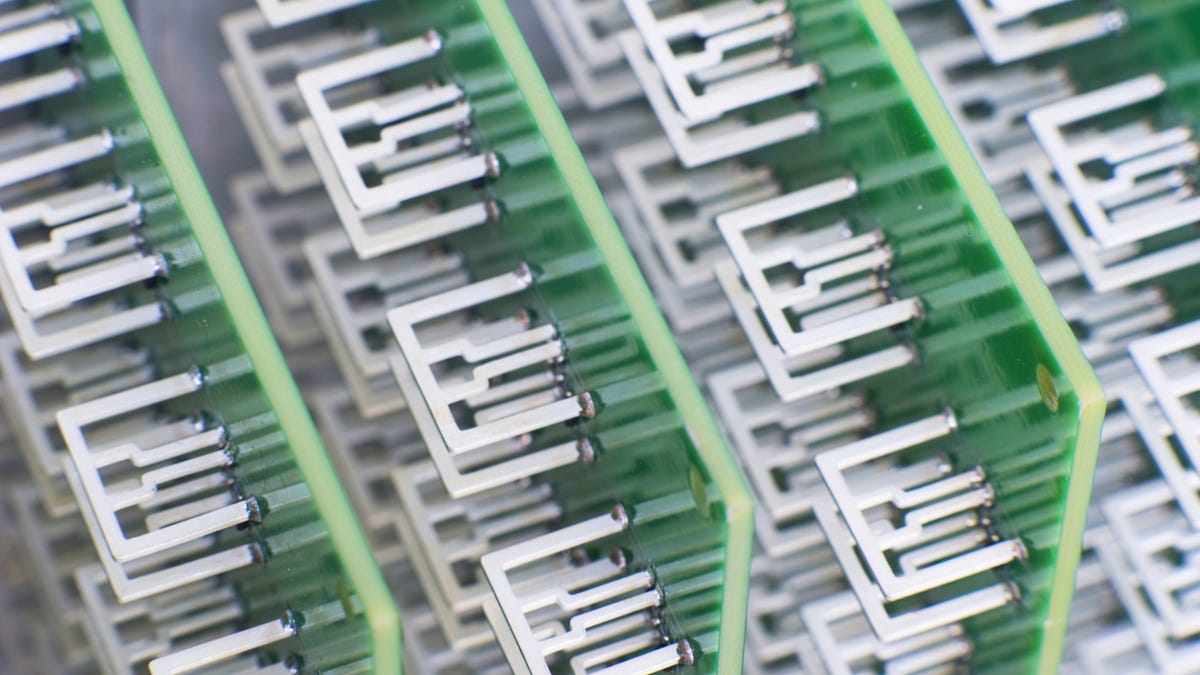 An array of Aereo antennae