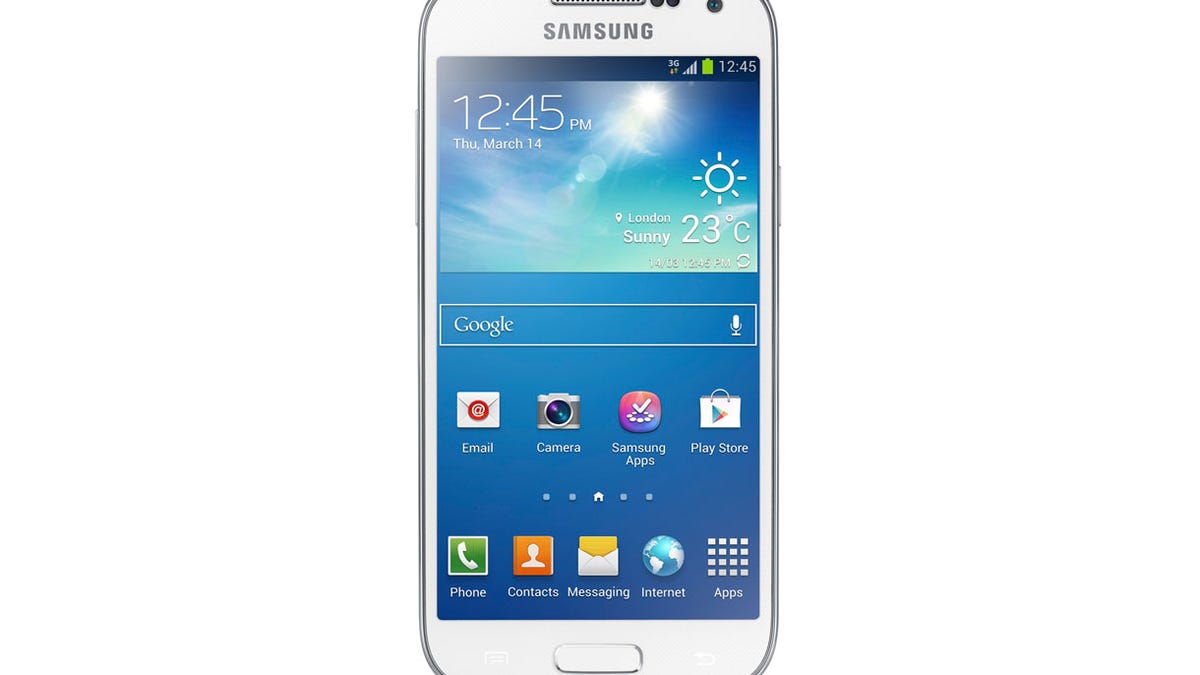 Samsung's Galaxy S4 Mini comes with a 4.3-inch Super AMOLED screen, 1.7GHz dual-core processor, and 8-megapixel camera.