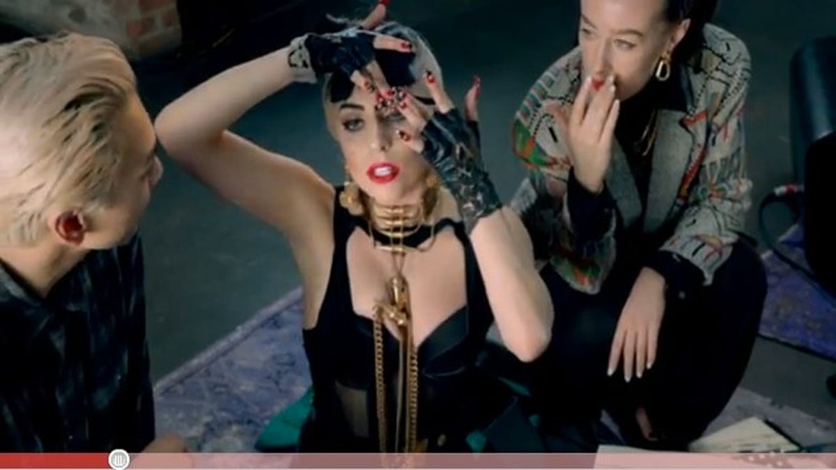 Lady Gaga is in a new Google Chrome ad.