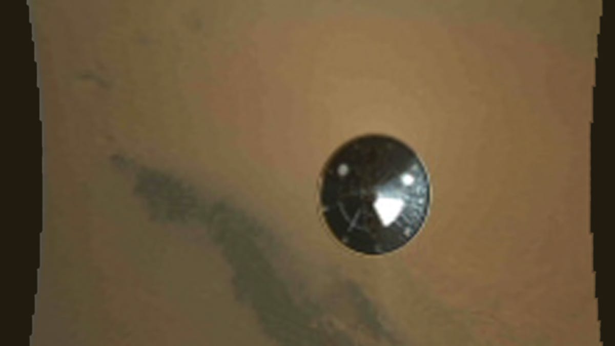 Curiosity heat shield