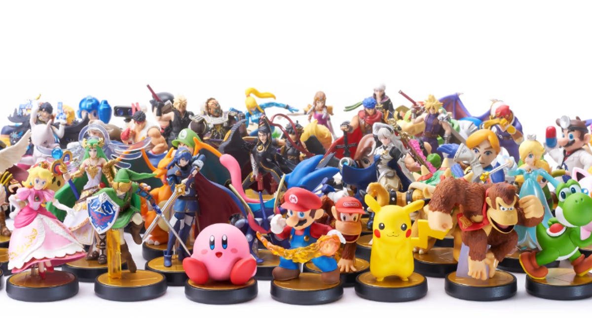 all of the nintendo amiibo together