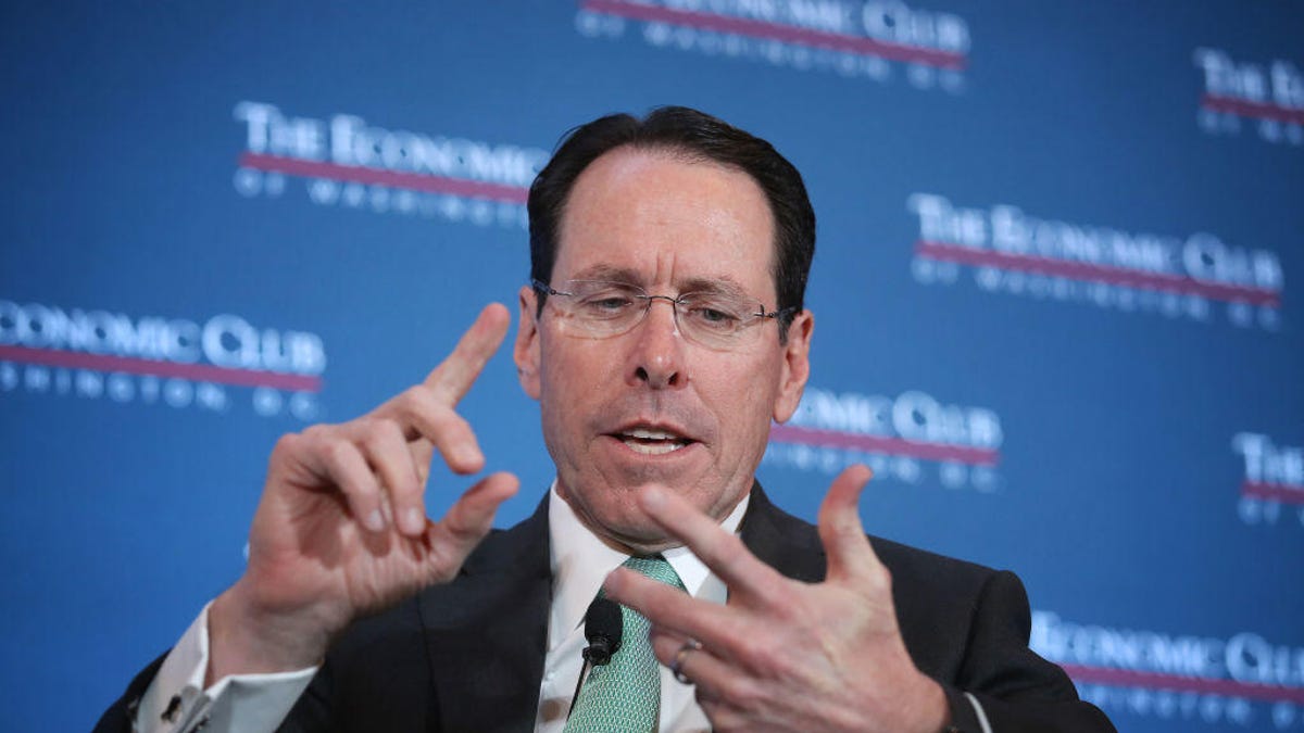 AT&T CEO Randall Stephenson Speaks At The Economic Club Of Washington DC