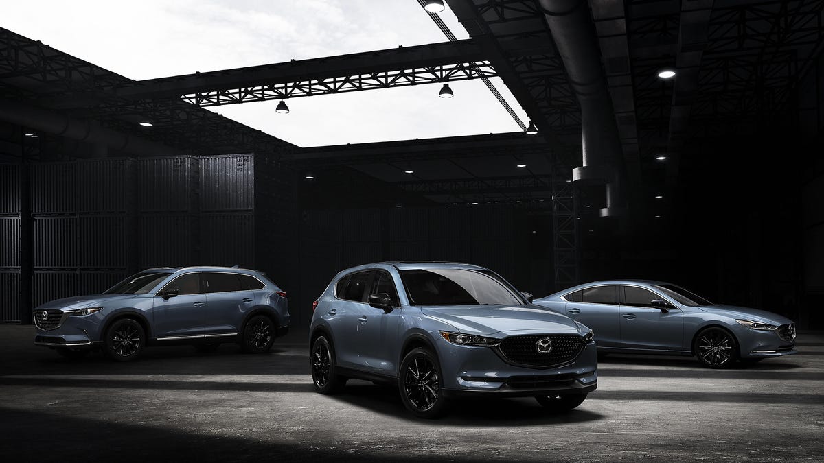 2021 Mazda Carbon Edition models