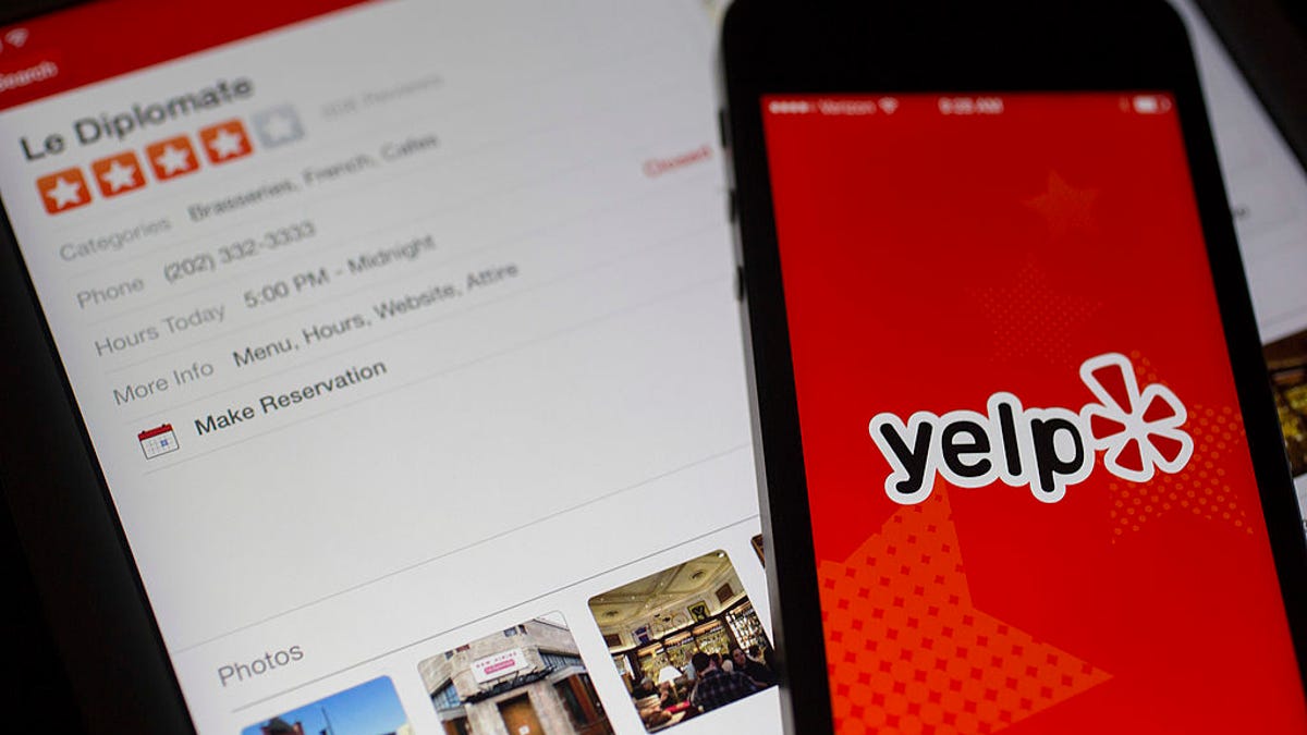 Yelp app