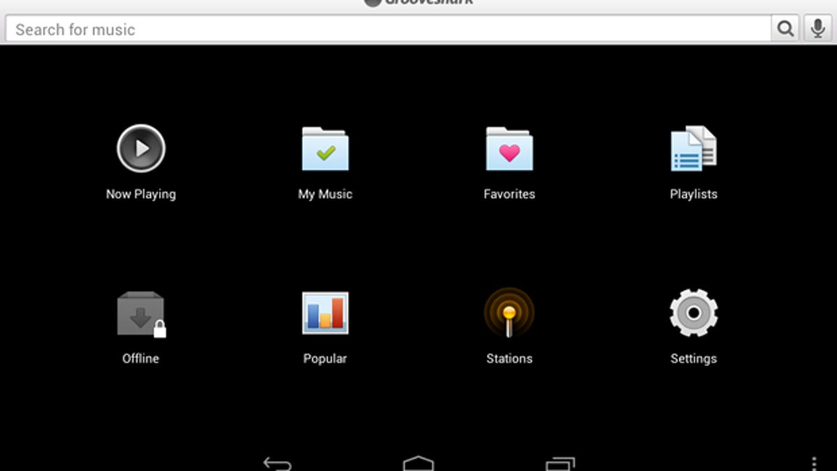 Grooveshark's Android app is again on the outs with Google.