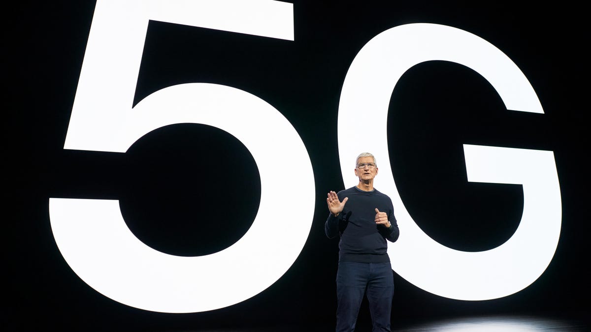 Tim Cook Apple 5G
