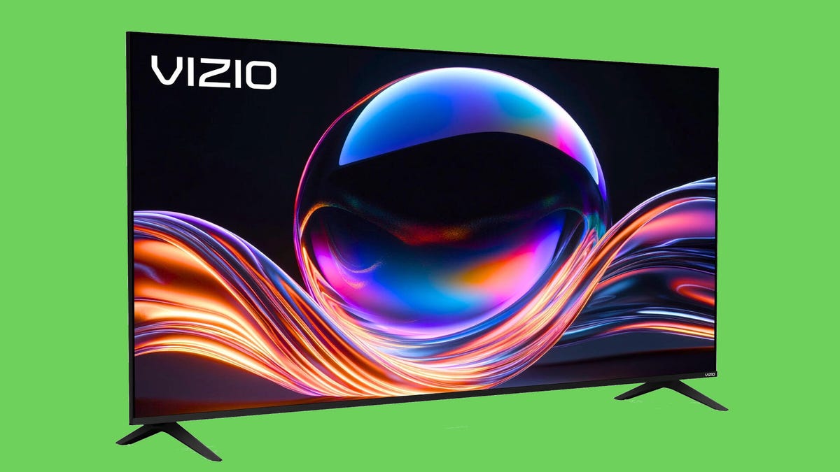 Vizio mini led quantum on a green field