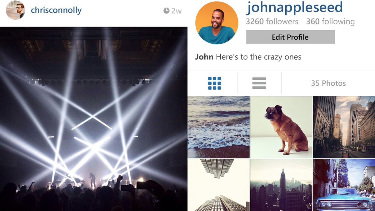 Instagram for Windows Phone