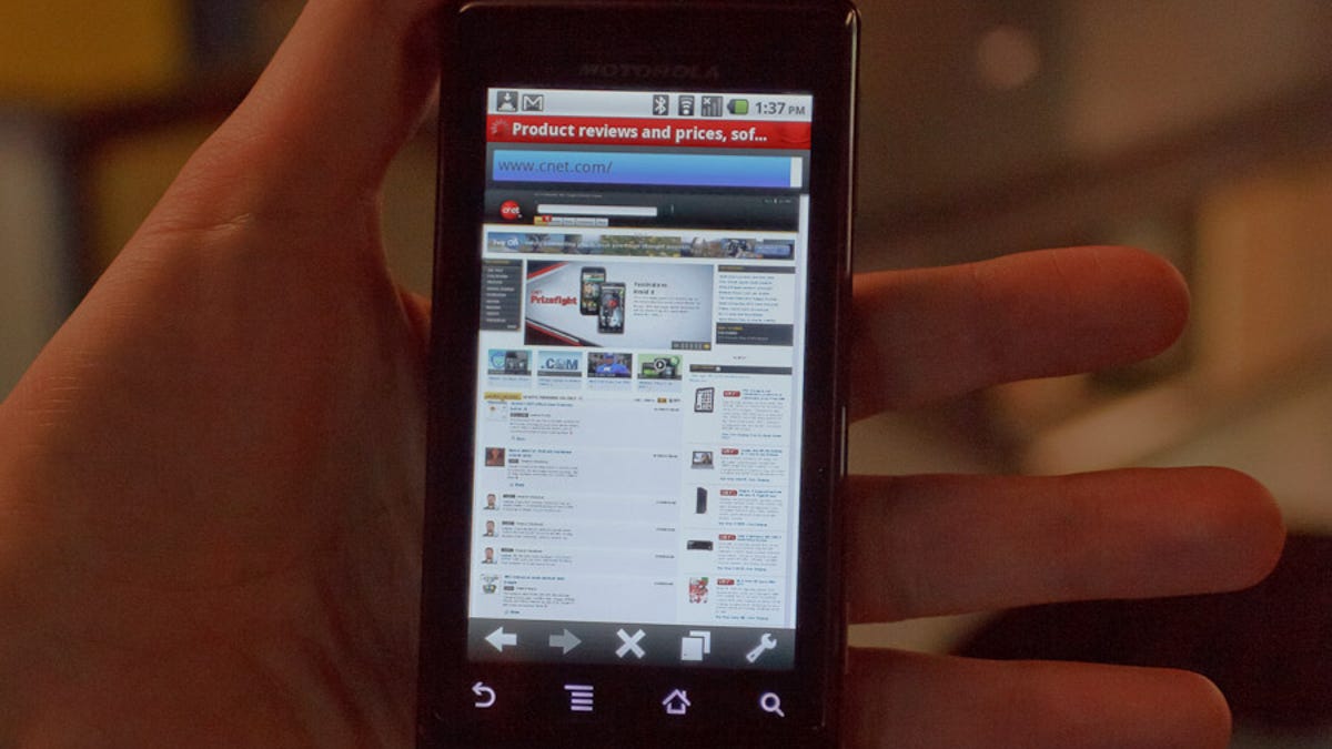 Opera Mobile is coming to Android.