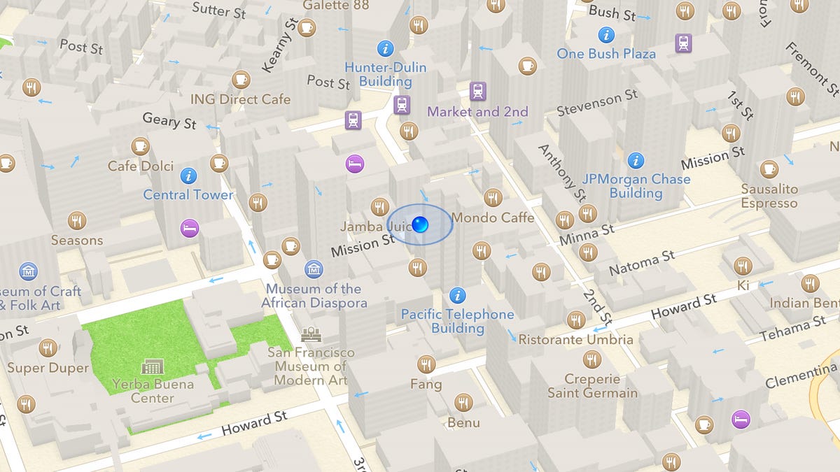 Apple's new Maps app has been praised for its look but criticized for its lack of native transit directions.