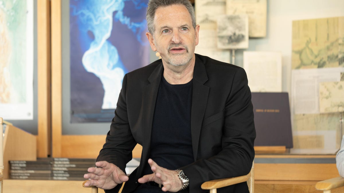 Rene Haas, head of Arm's intellectual property group, speaking in 2018