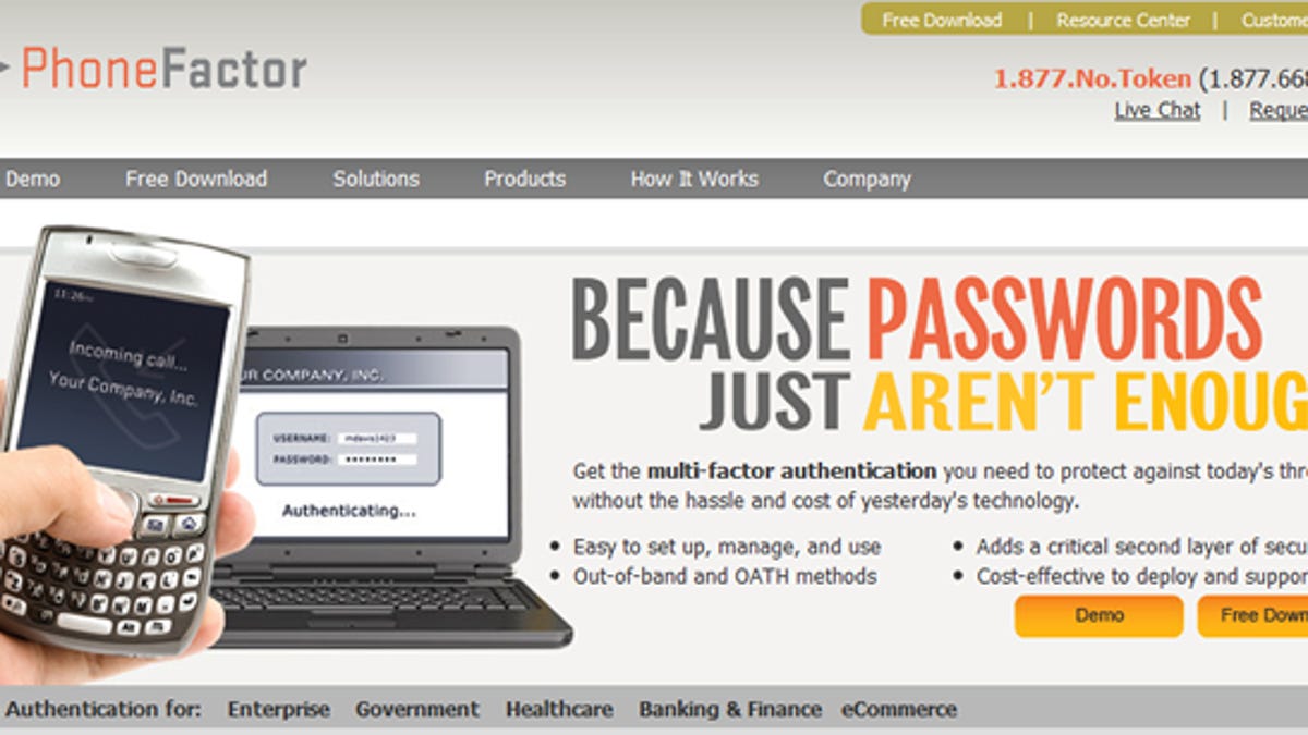 Microsoft's latest acquisition is PhoneFactor.