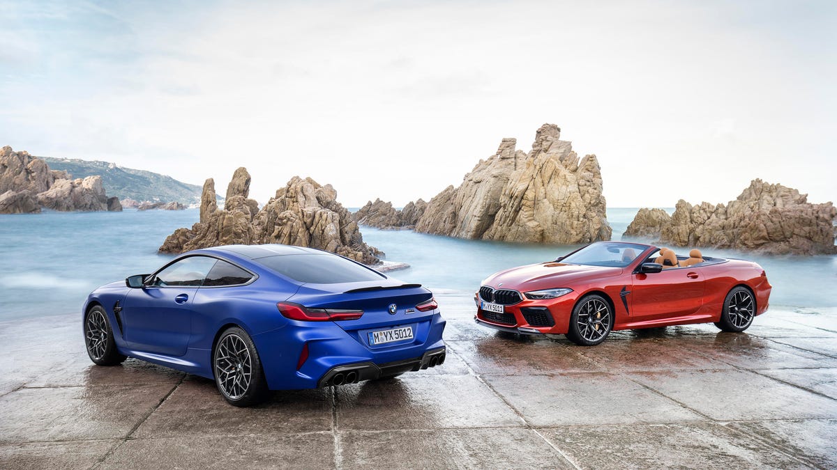 BMW M8 coupe and convertible