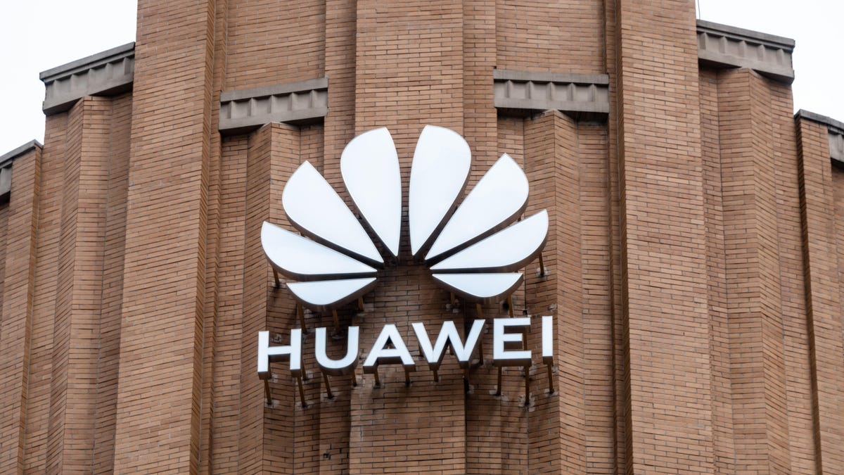 Huawei's flagship store in Shanghai