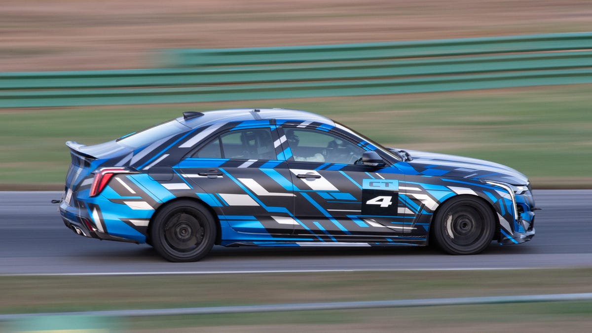 Cadillac CT4-V Blackwing teaser