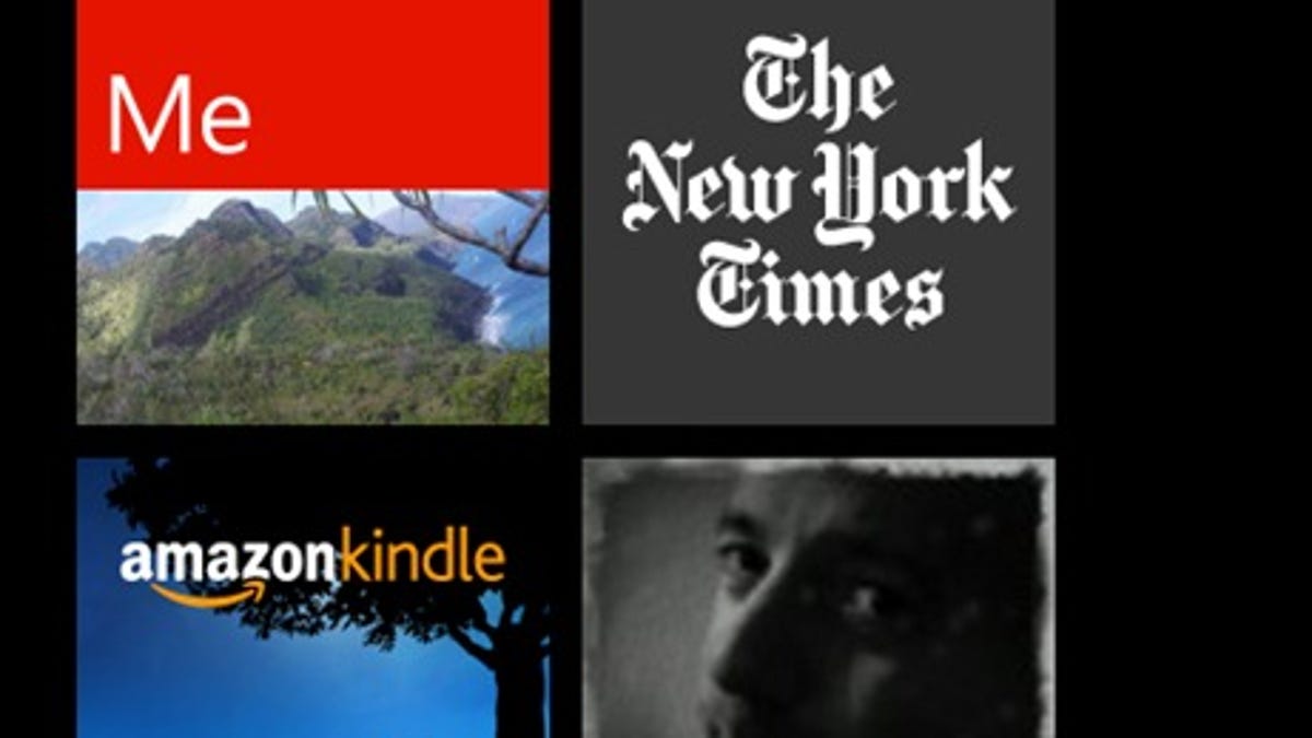 Metro interface in Windows Phone