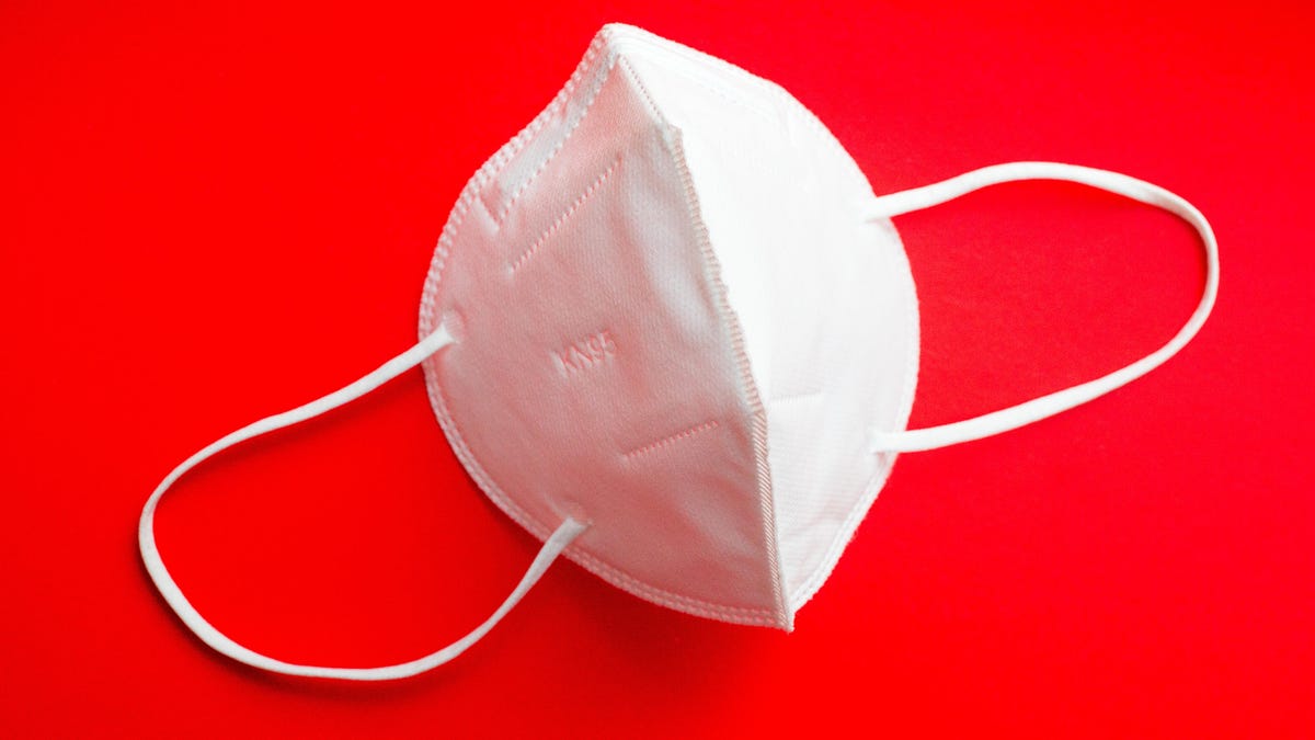 A KN95 mask