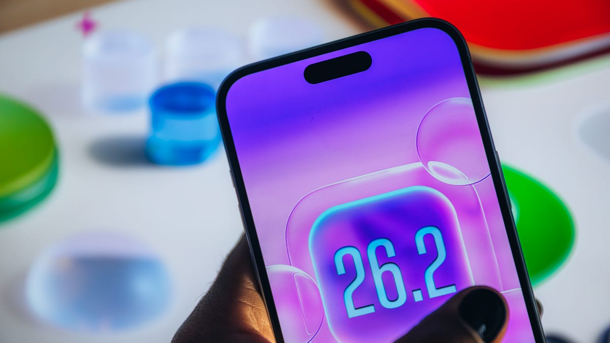 ios 26.2 icon on iPhone screen