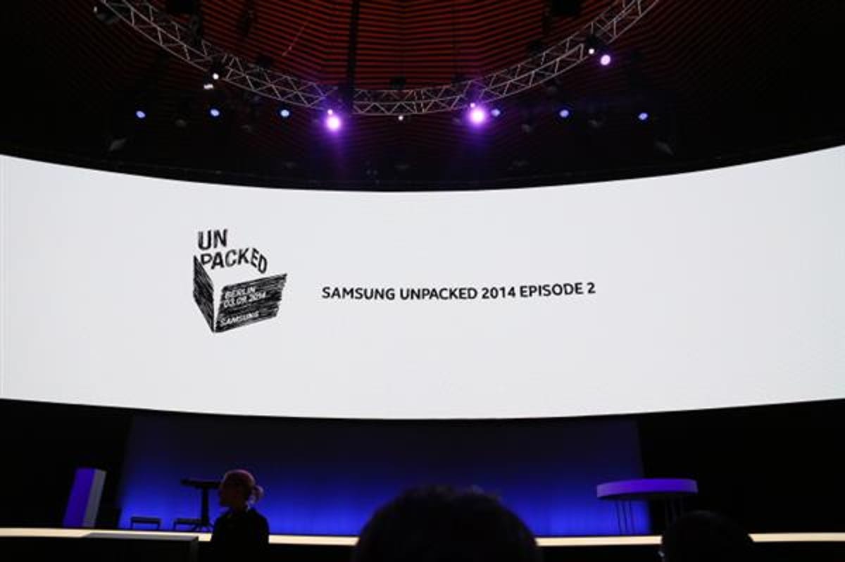 Samsung unpacked at IFA 2014