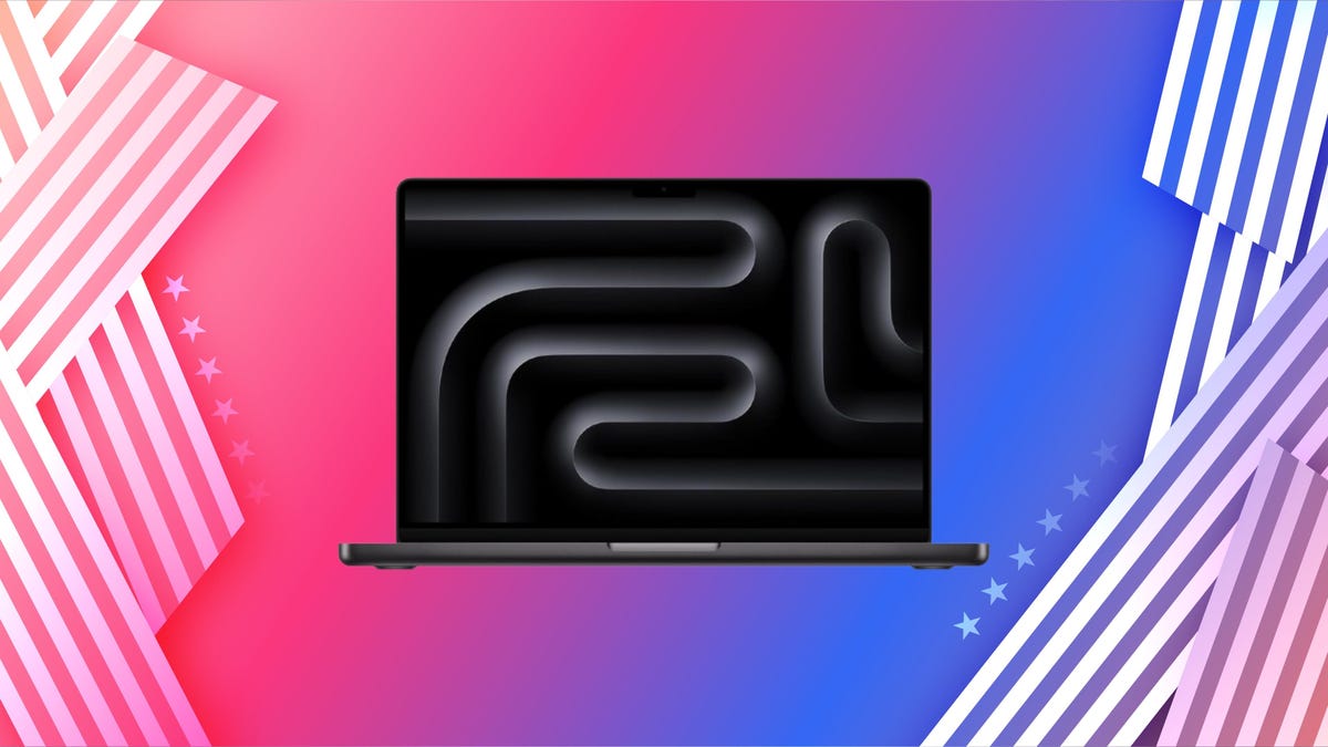 grey macbook pro against lavender and mint green background