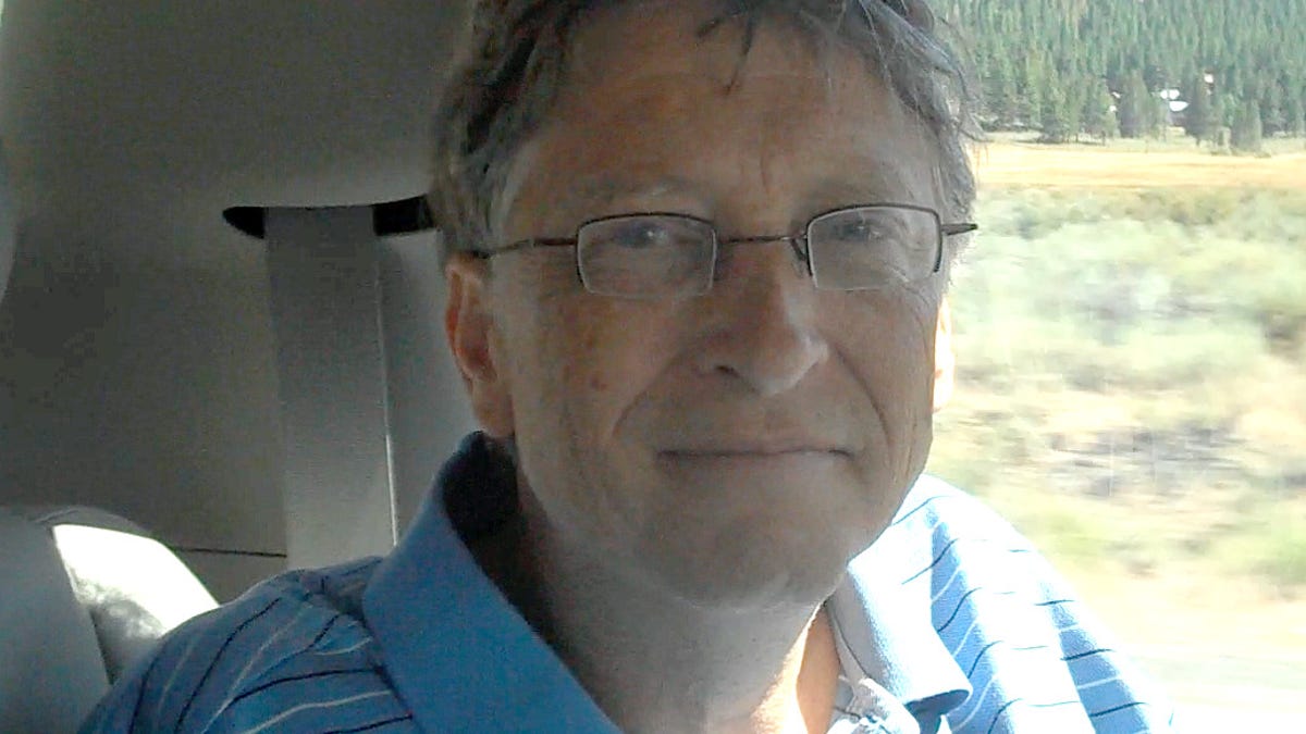 Microsoft Chairman Bill Gates, speaking to CNET reporter Ina Fried after his talk at the Techonomy conference last week.