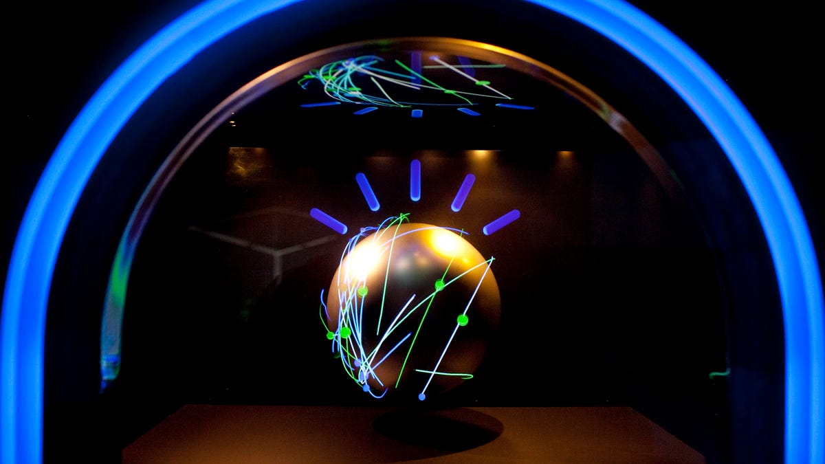 Watson computer at IBM in New York City